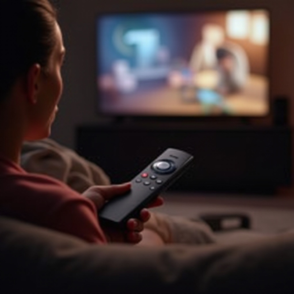 جهاز التحكم عن بعد FireStick مع التحكم في مستوى الصوت