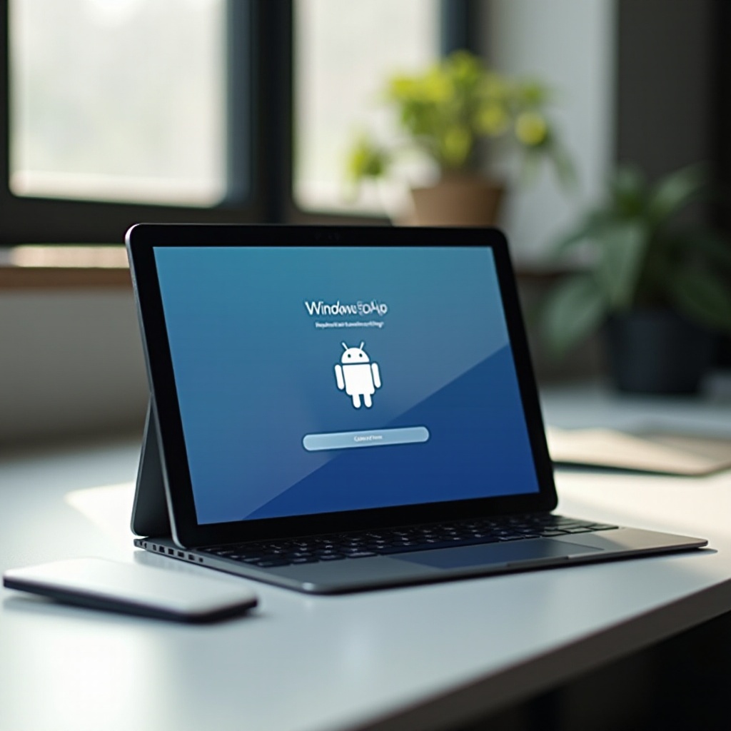 instalează Android pe tabletă Windows