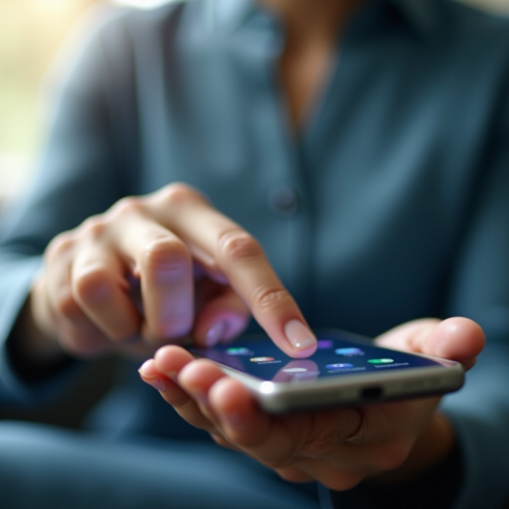 приложение для Android нажмите телефон действие