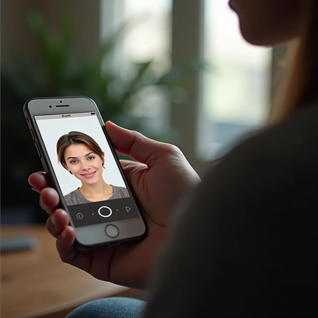 id.me يقول أن الهاتف لا يتعرف على الصورة