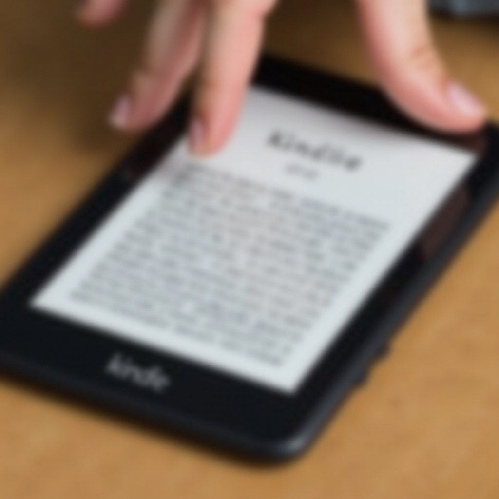 Kindle nie chce się zrestartować
