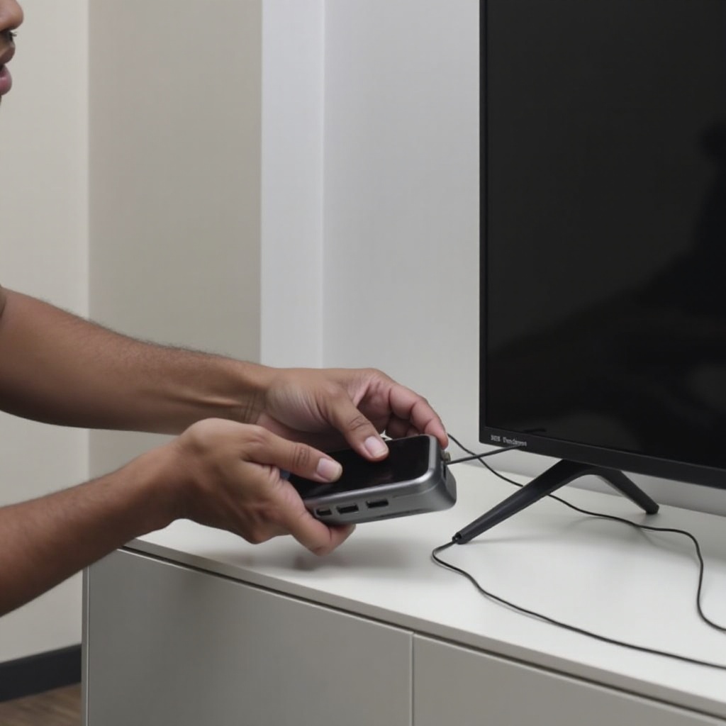 jak streamovat drátový telefon do televize přes USB-C