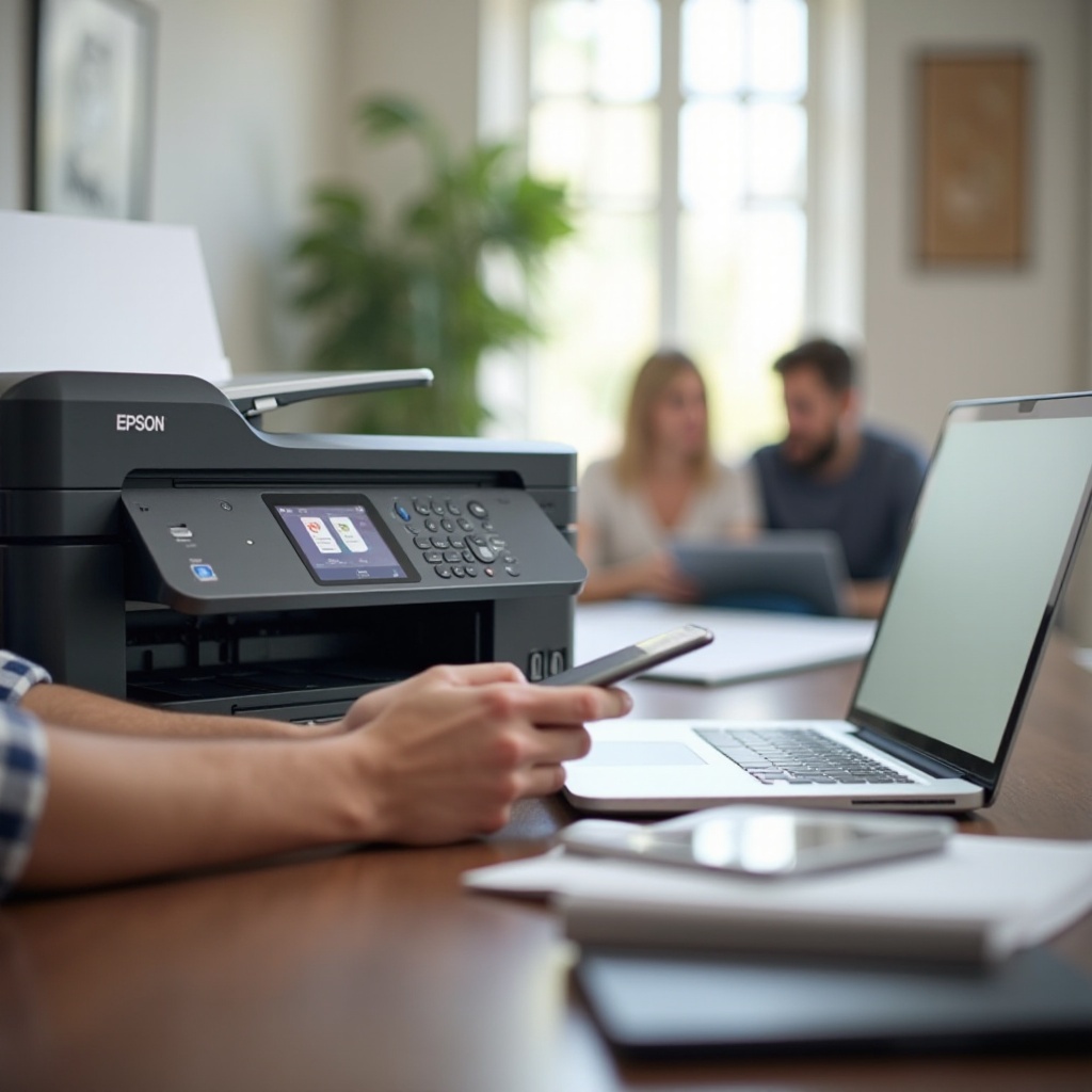 как подключить принтер Epson к интернету