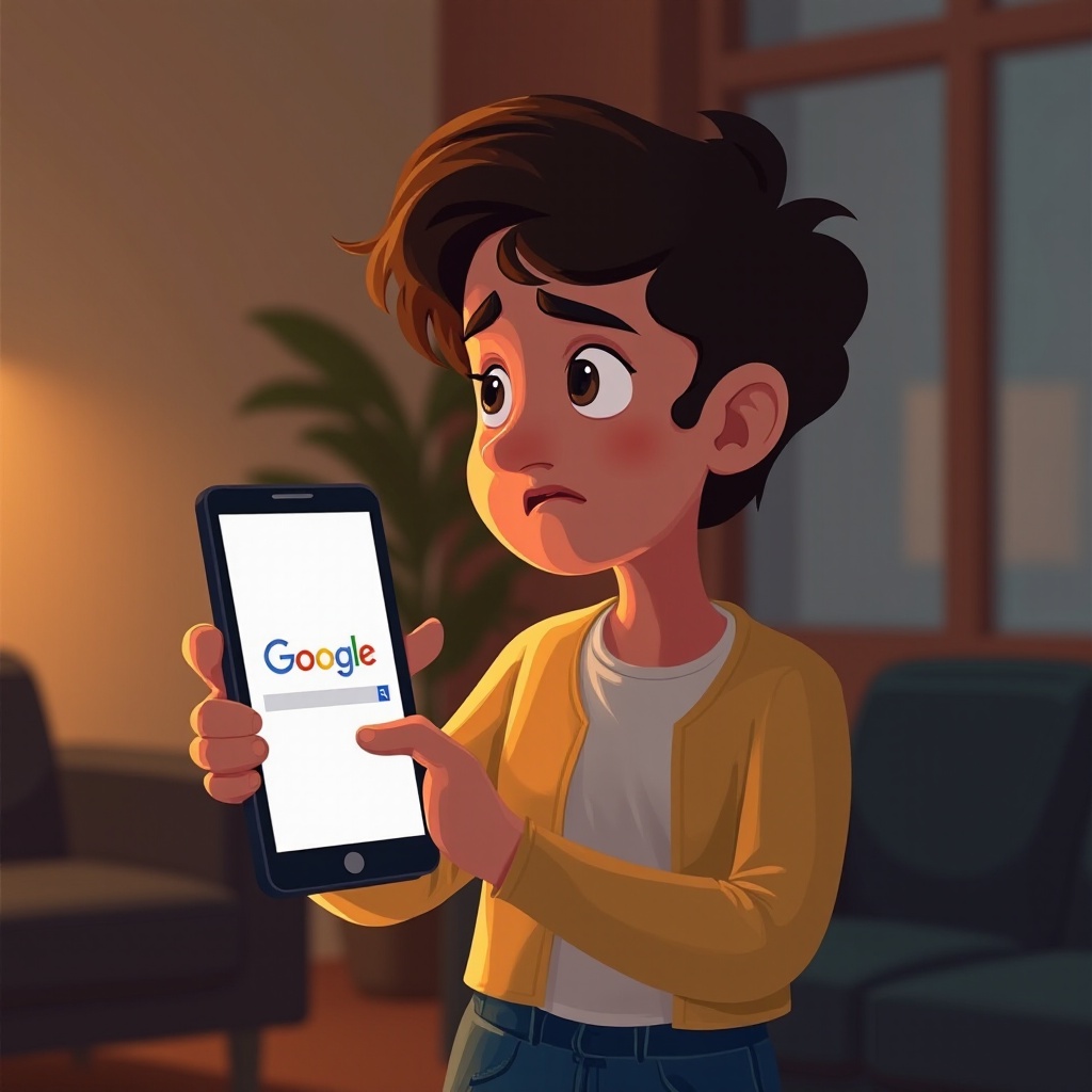 dlaczego moja wyszukiwarka Google nie działa na moim telefonie