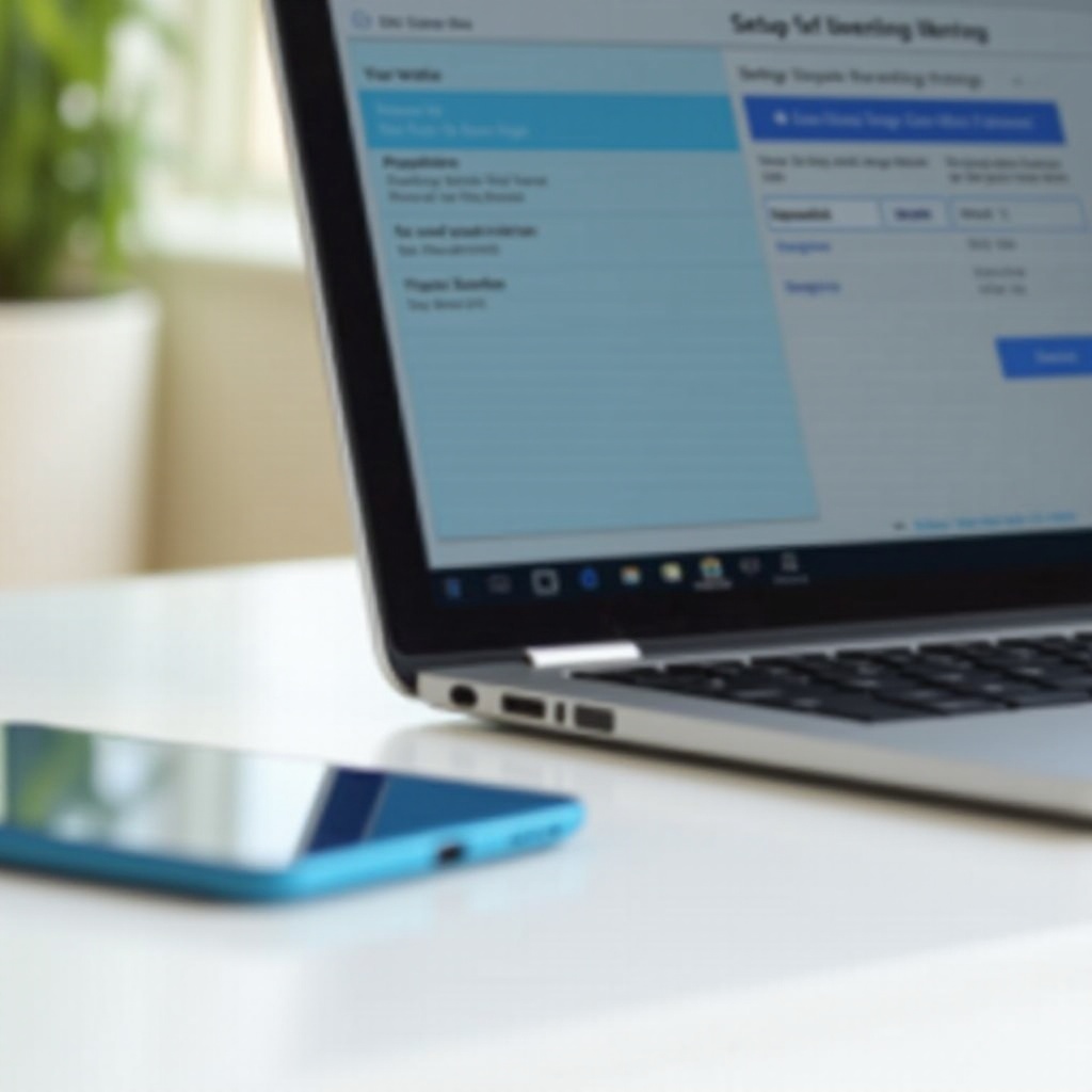 jak připojit můj telefon blu g33 k Chromebooku