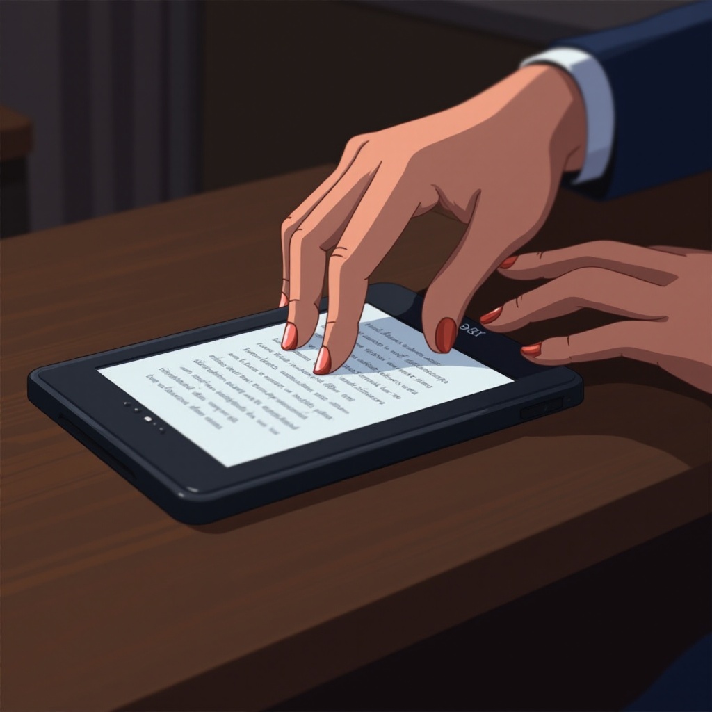 Kindle nie chce się zrestartować