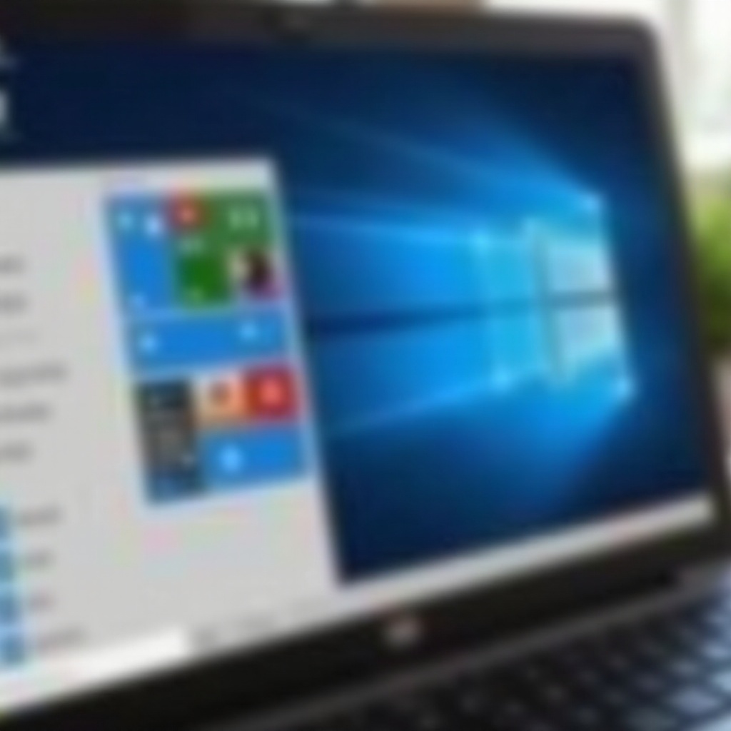 потерял меню пуск в Windows 10