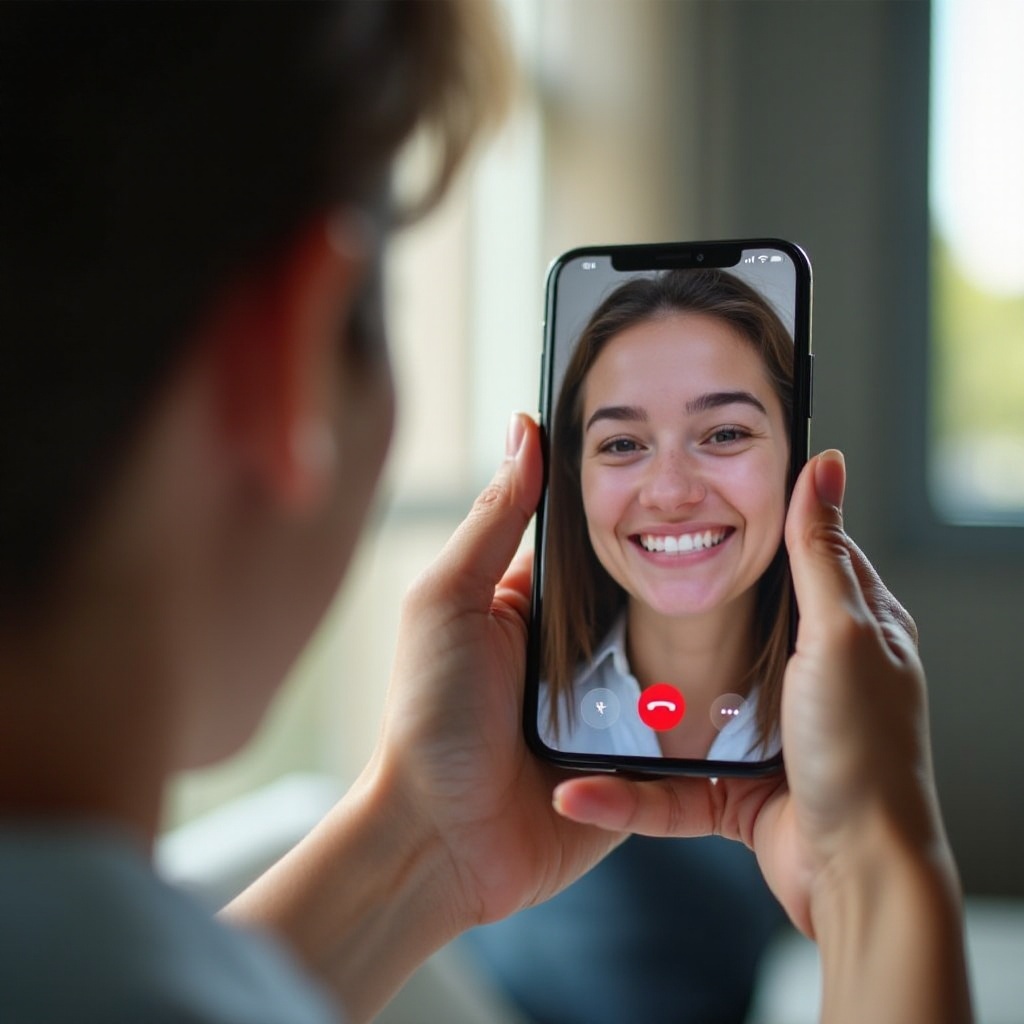 how to make a video call on a smartphone