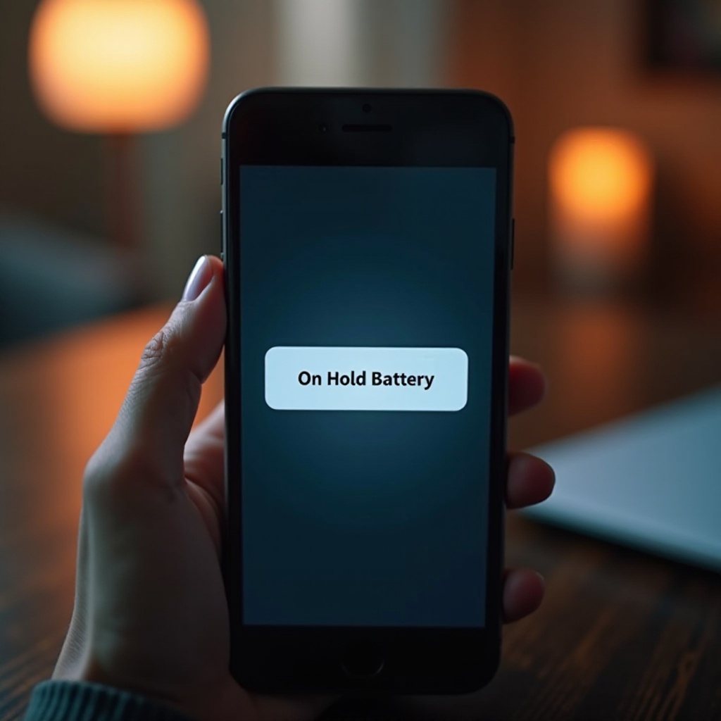 co znamená držet baterii