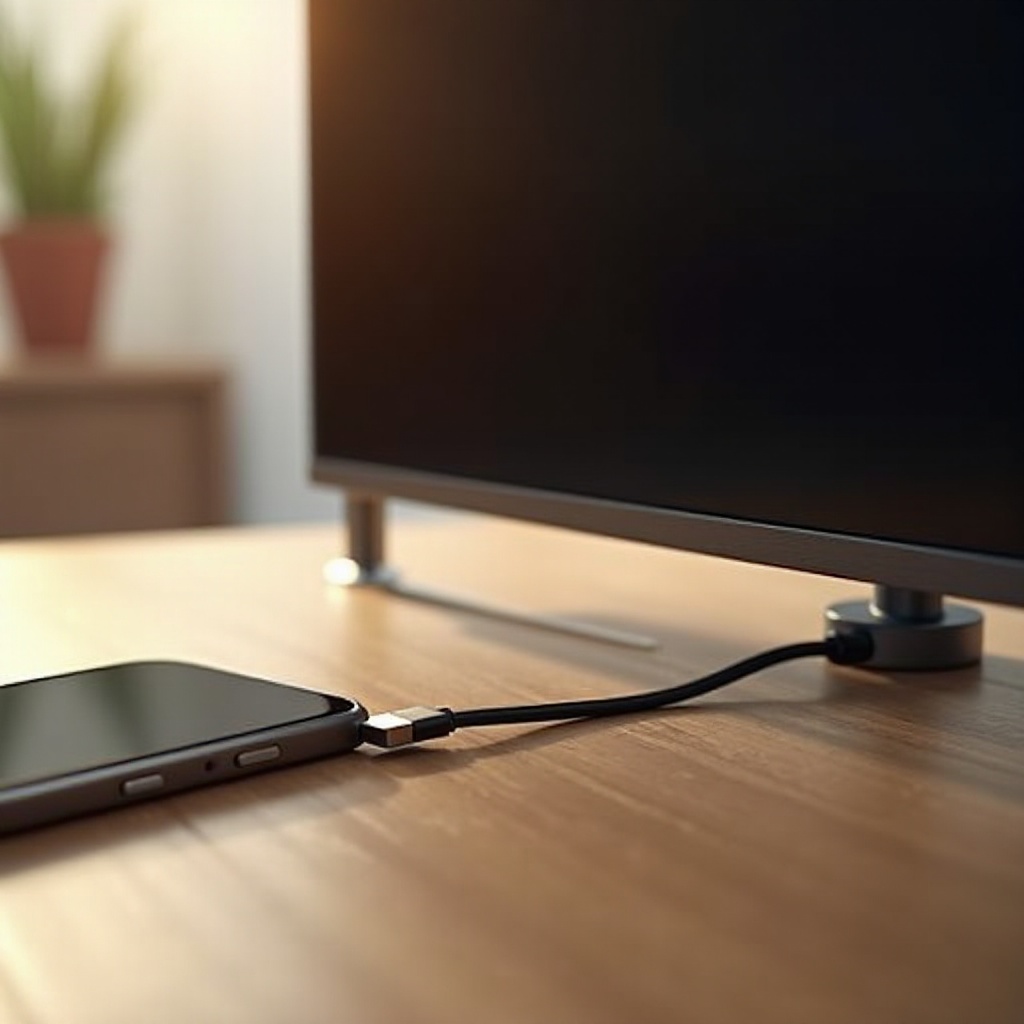 как транслировать проводной телефон на телевизор через USB-C