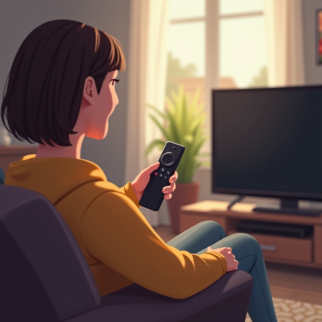 dálkový ovladač FireStick s ovládáním hlasitosti
