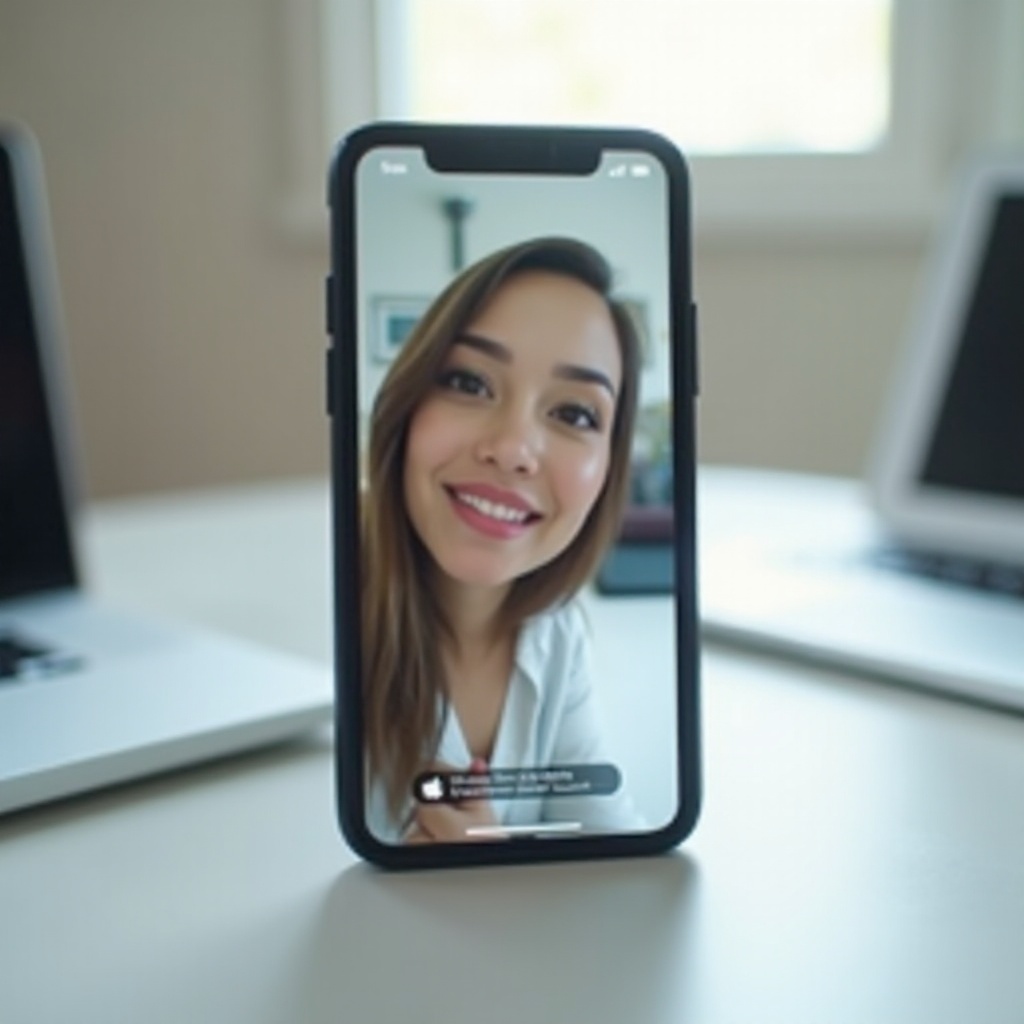 vision pro phone mirror