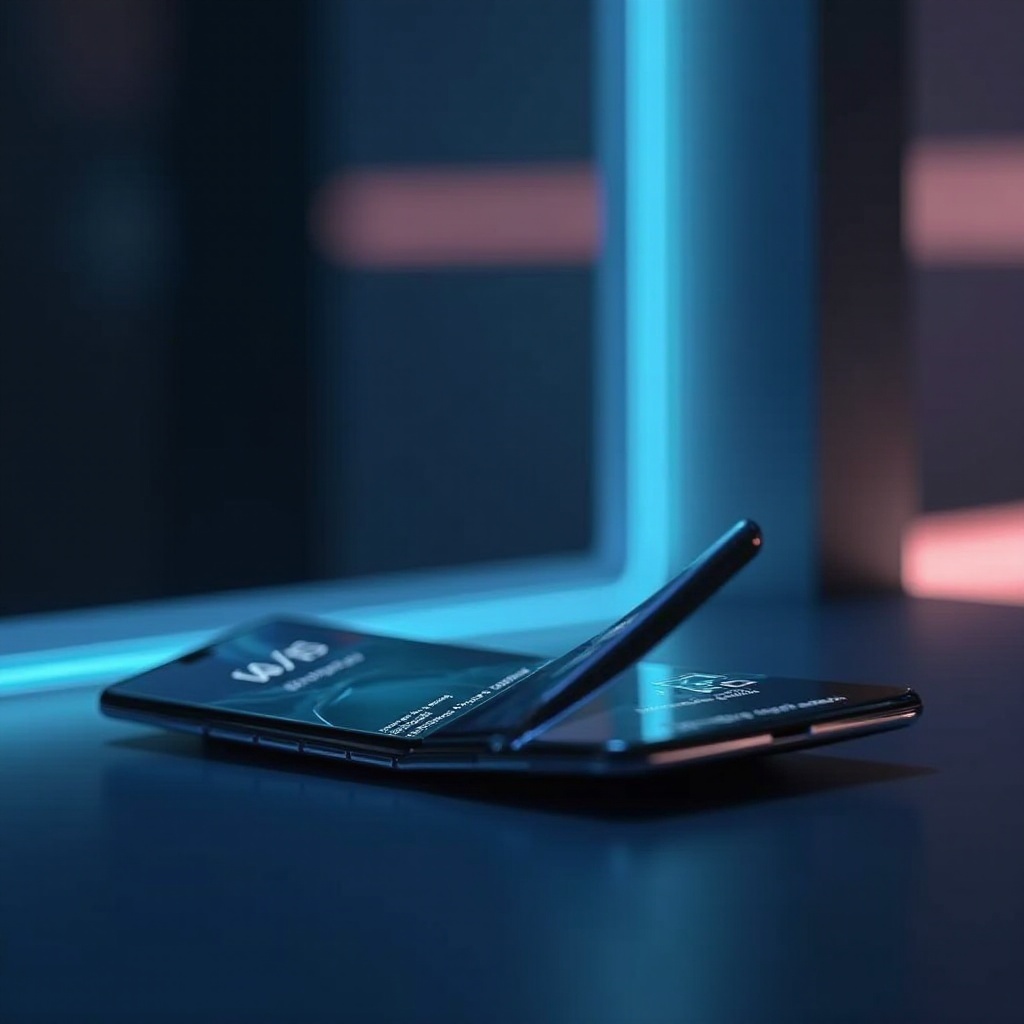usamobile warp light على هاتف قابل للطي