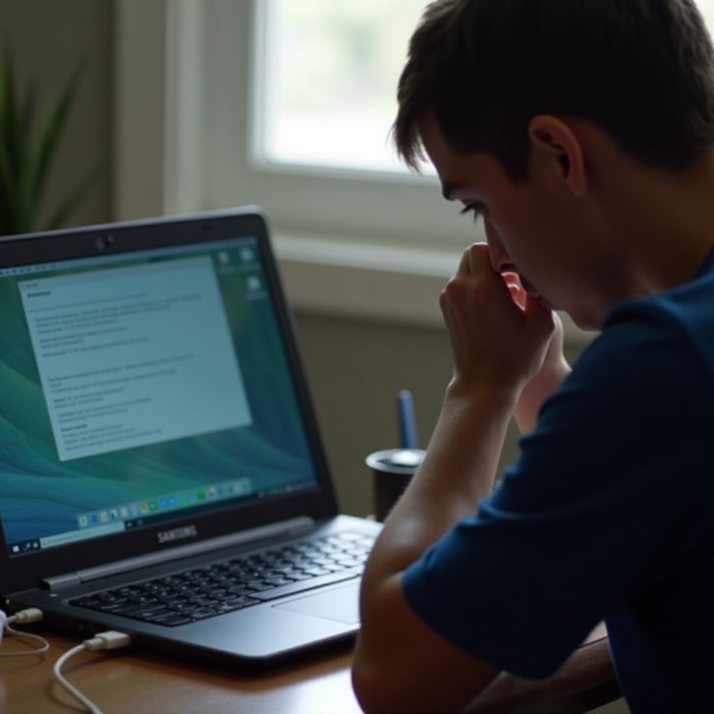 samsung chromebook se nenabíjí