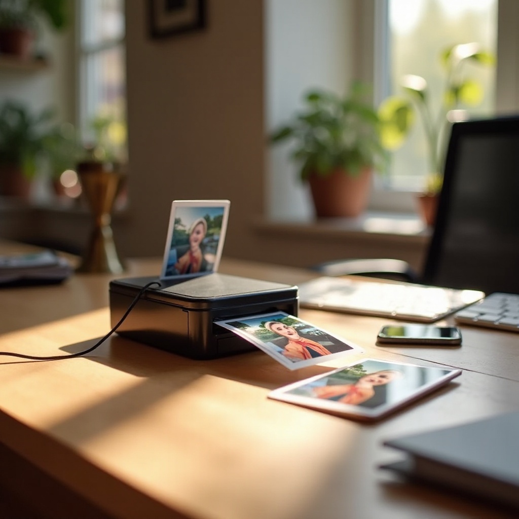 imprimantă instantanee pentru fotografii de pe iPhone