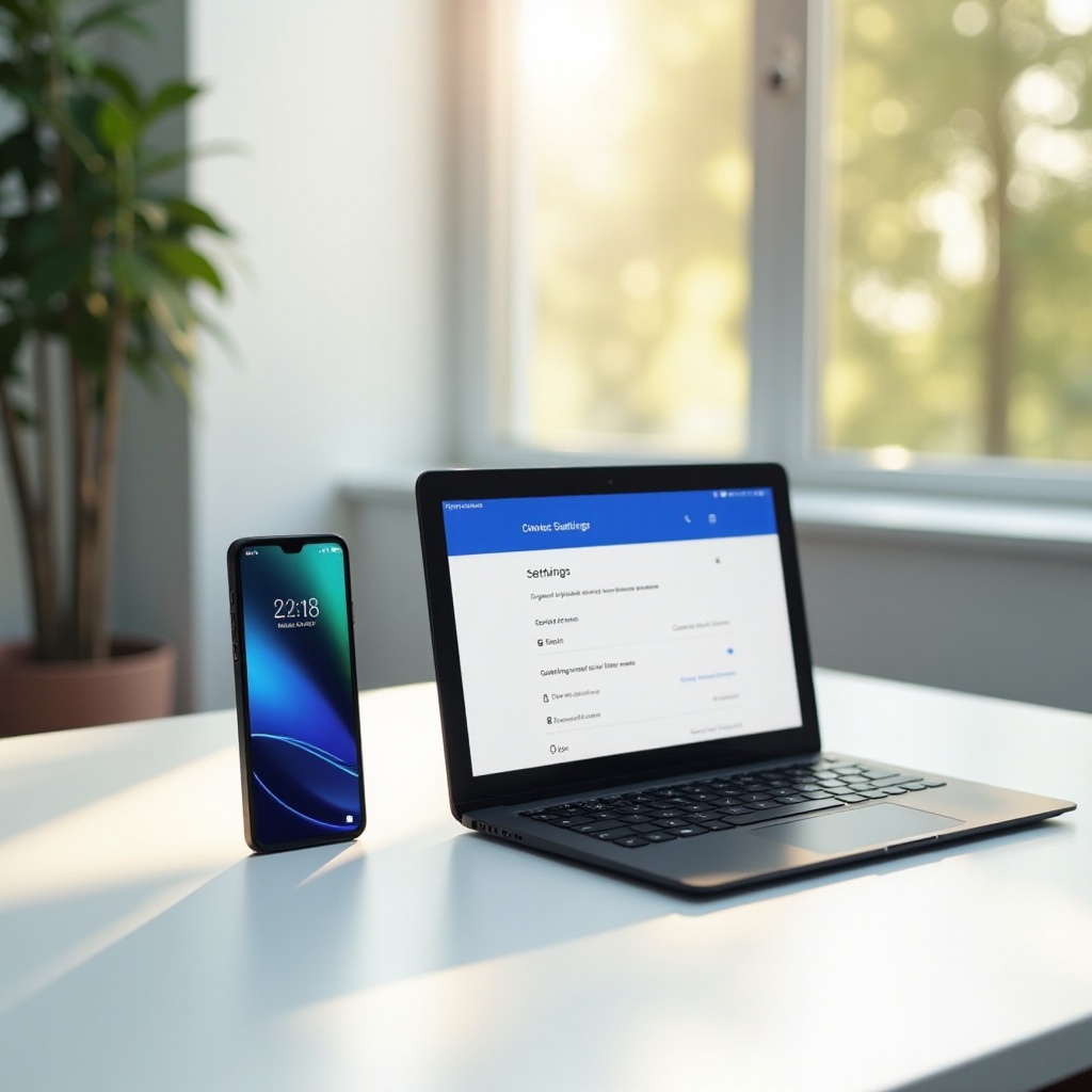 كيفية توصيل هاتف blu g33 الخاص بي بـ Chromebook
