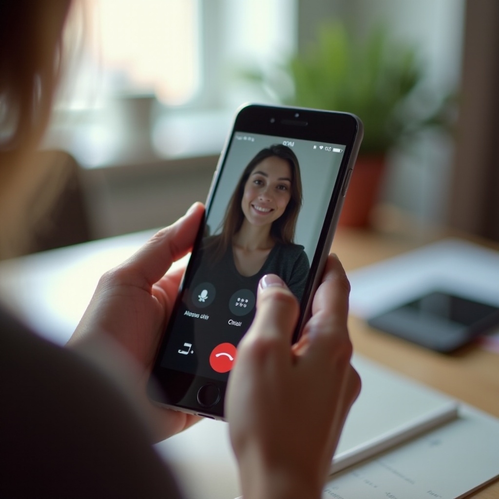 how to make a video call on a smartphone