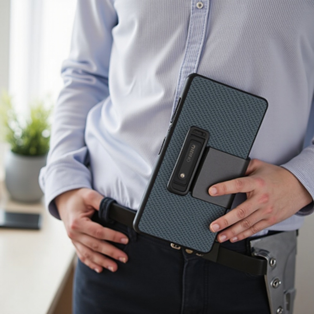 z fold 4 phone case with clip