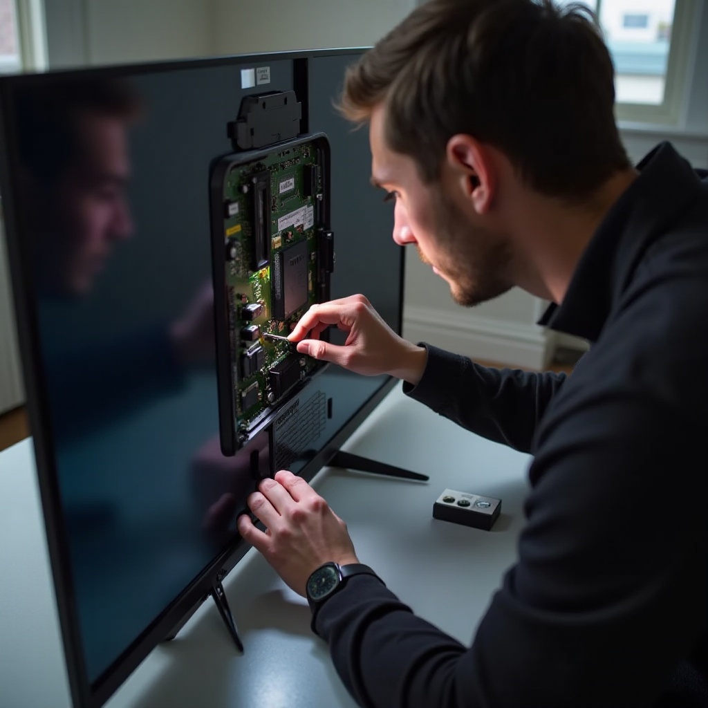 televize Vizio se nezapne, žádné světlo