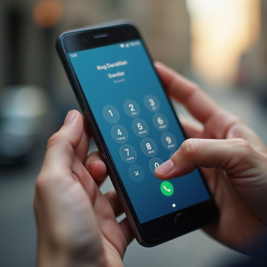 how to extend ring duration on android phone