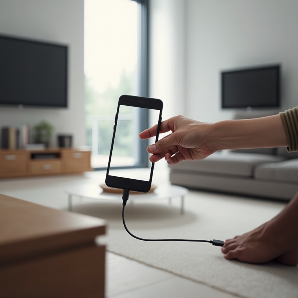 cum să redai telefonul cu fir pe televizor folosind USB-C
