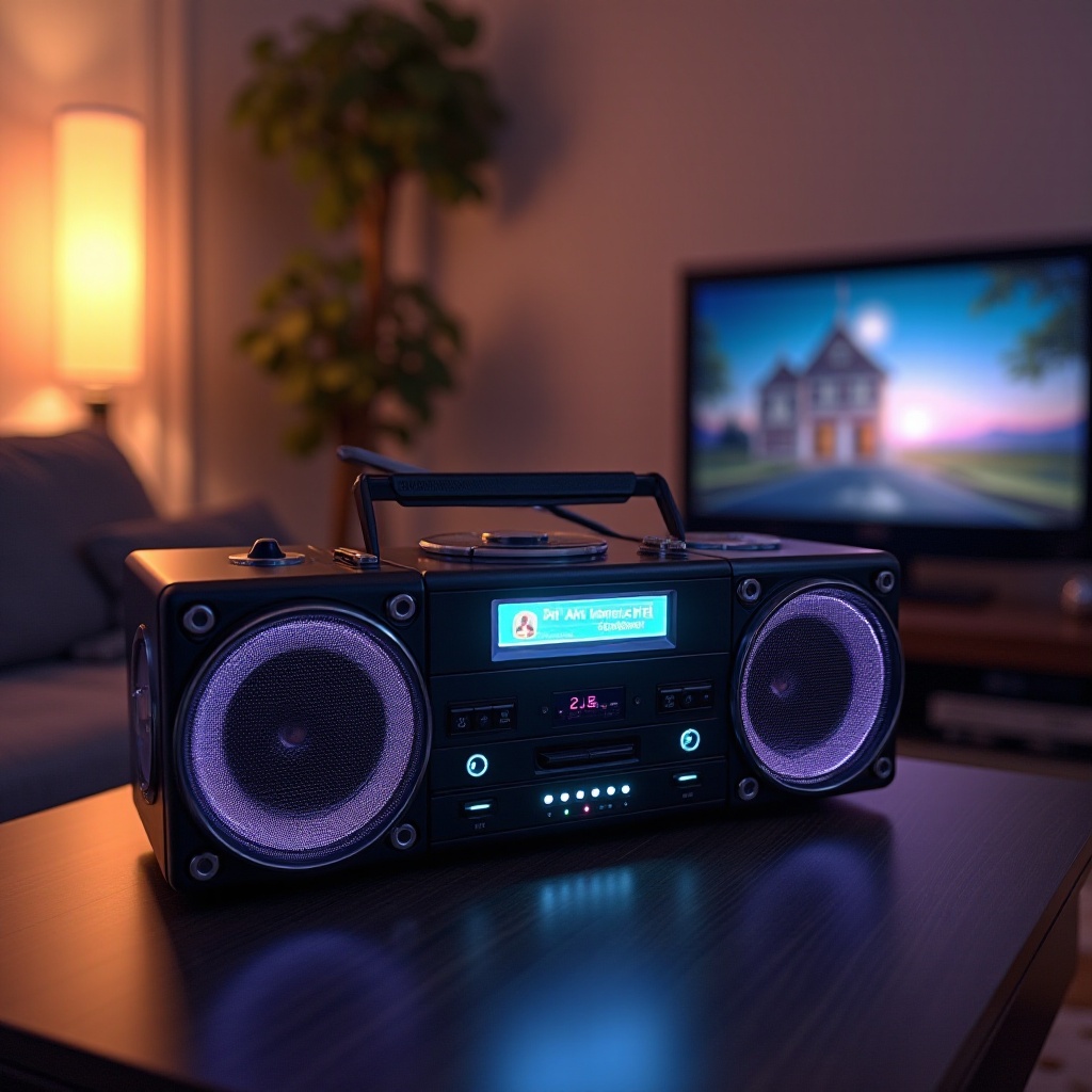 cel mai bun boombox cu player CD și casetă