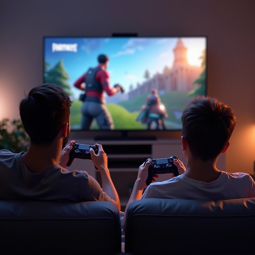 как играть вдвоем в fortnite на xbox series s