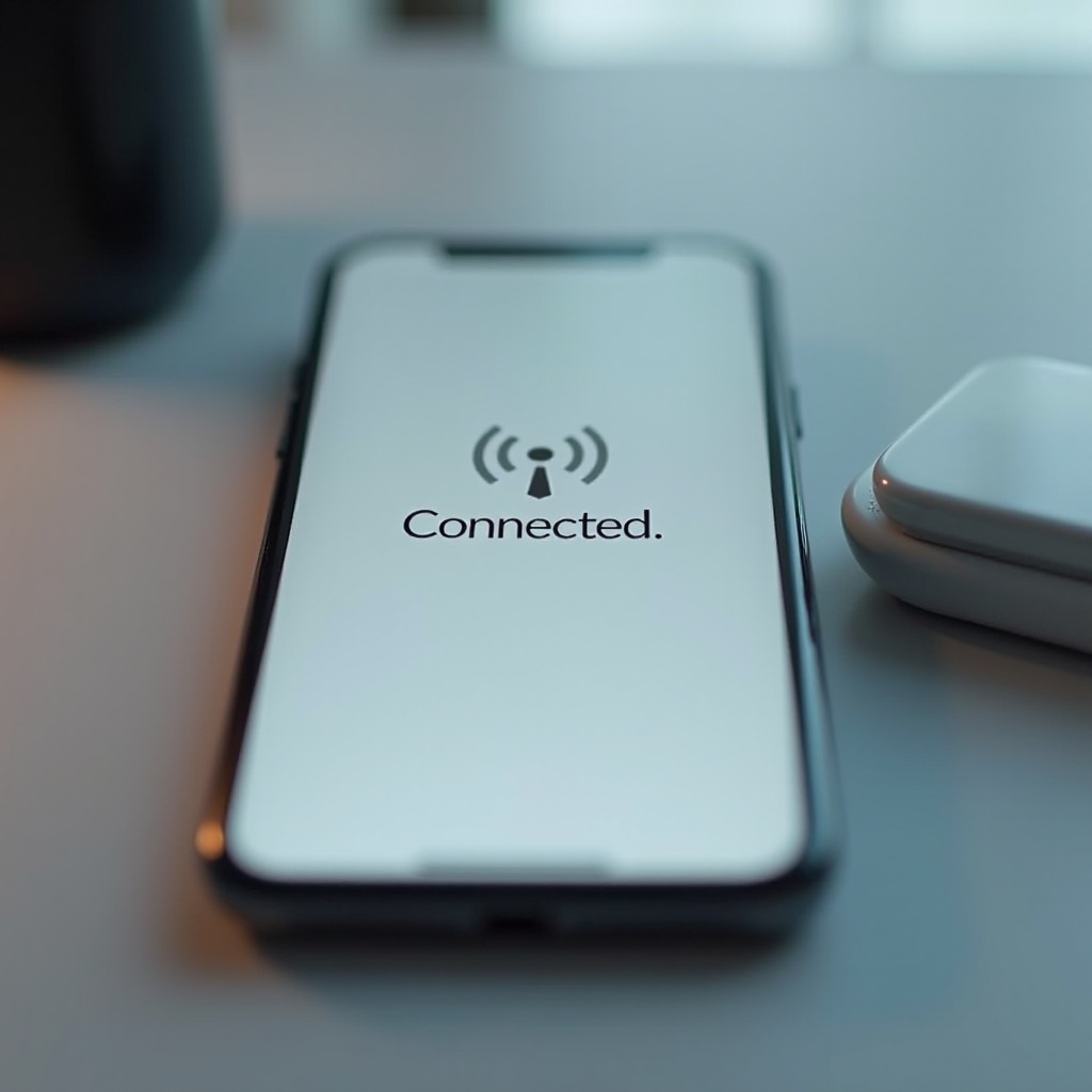 какво означава, когато iPhone казва свързан