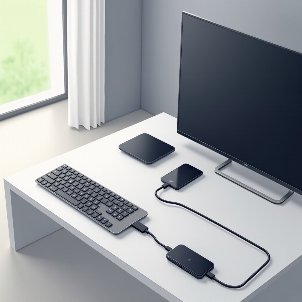 како преносити жичани телефон на телевизор преко USB-C