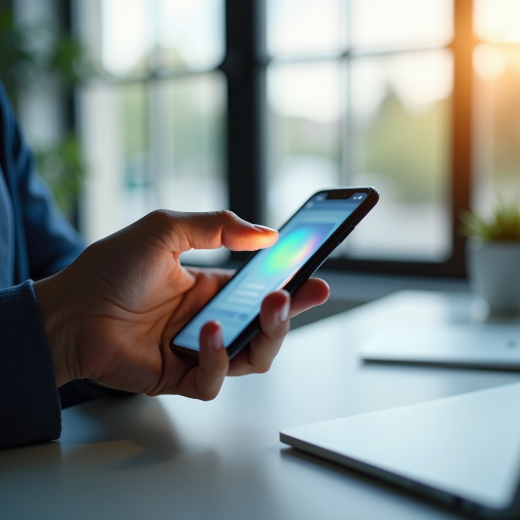 приложение за Android докосване на телефон действие