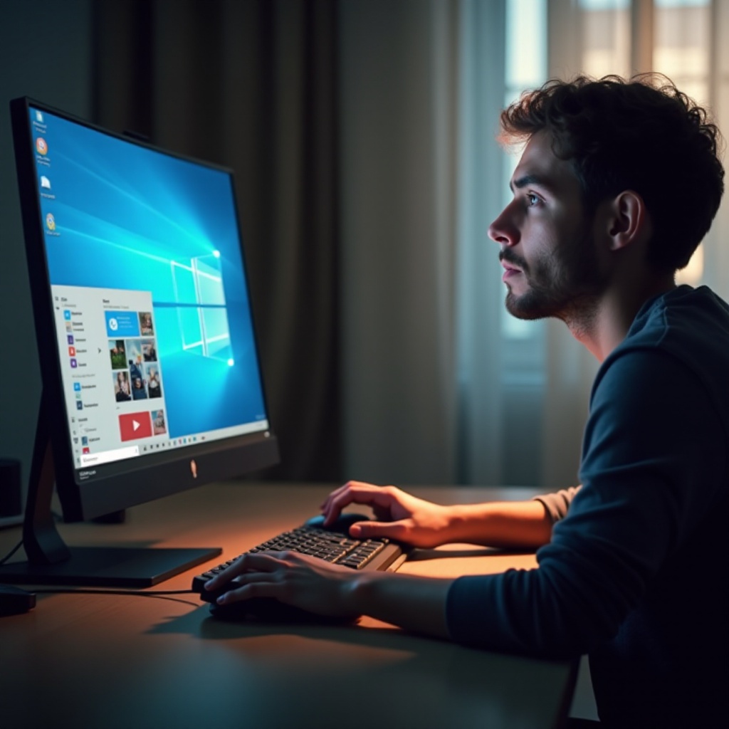 meniul Start pierdut în Windows 10